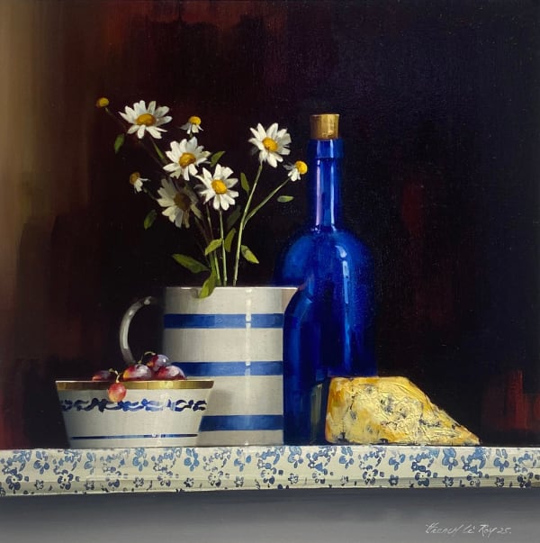 Still Life with Blue Bottle