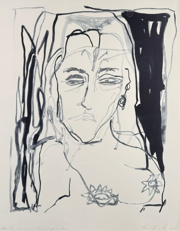 And This was me A Thousand Years Ago, 2022 Tracey Emin