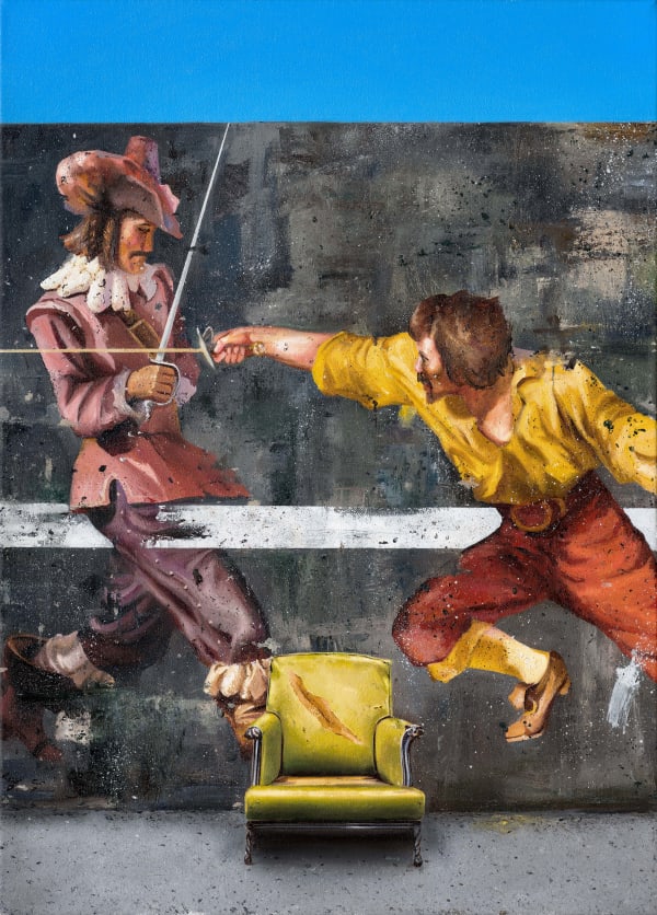 Portrait of Duel, 2023 Stephen Johnston