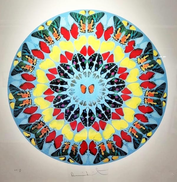 Dixit Insipiens AP (Psalms) , 2009 Damien Hirst