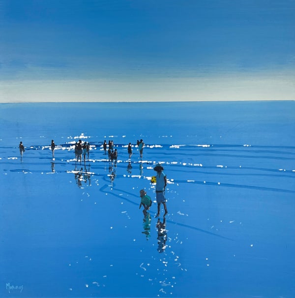 First Day at the Beach John Morris