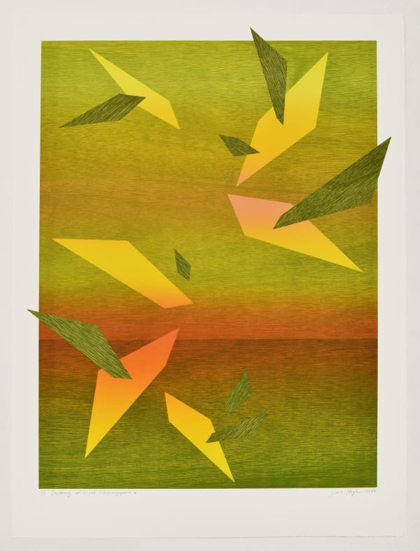 Sara Hughes, Scattering of Light-Whangapoua 4, 2025