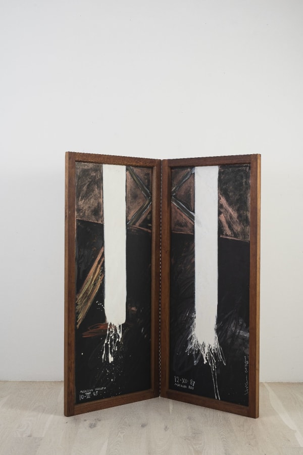 Ralph Hotere, Black Rainbow, 1988