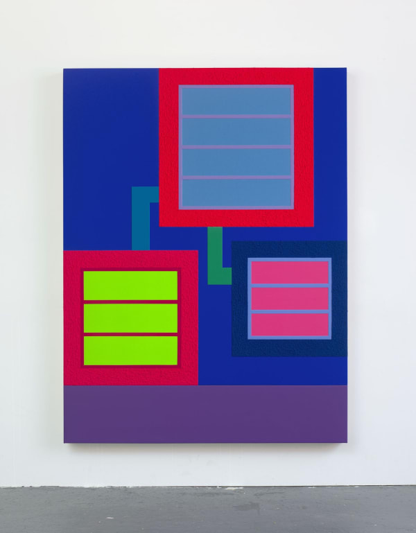 Peter Halley, Wonderwell, 2021