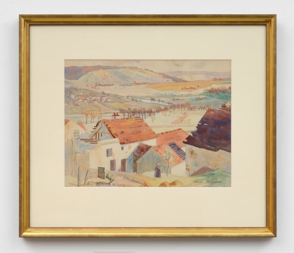 Rhona Haszard, Blesmes near Chateau Thierry (The Marne Valley), c.1927