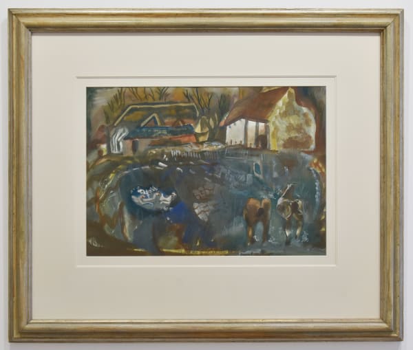Frances Hodgkins, Farm Pond, 1943