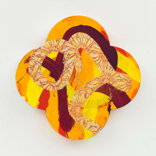 Max Gimblett, Tiger - Homage to Delacroix, 2022