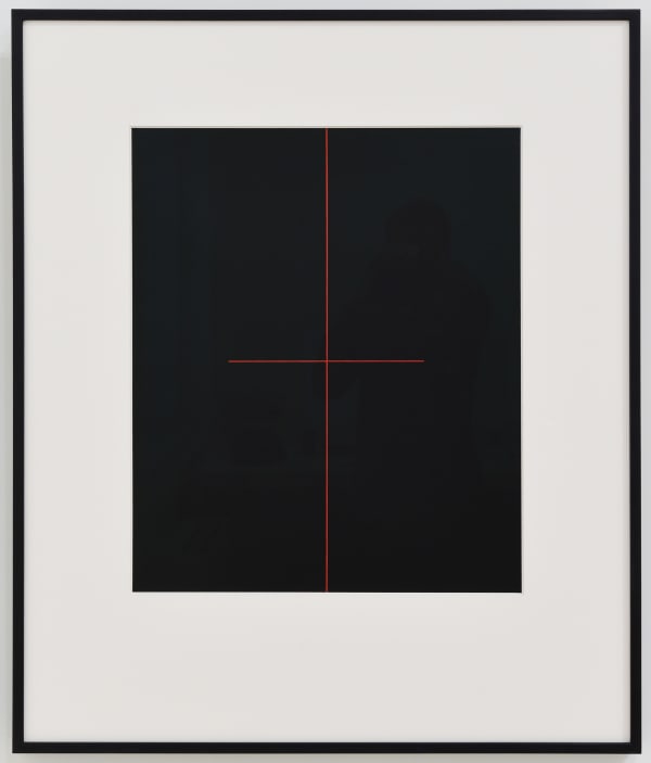 Ralph Hotere, Red on Black, 1968