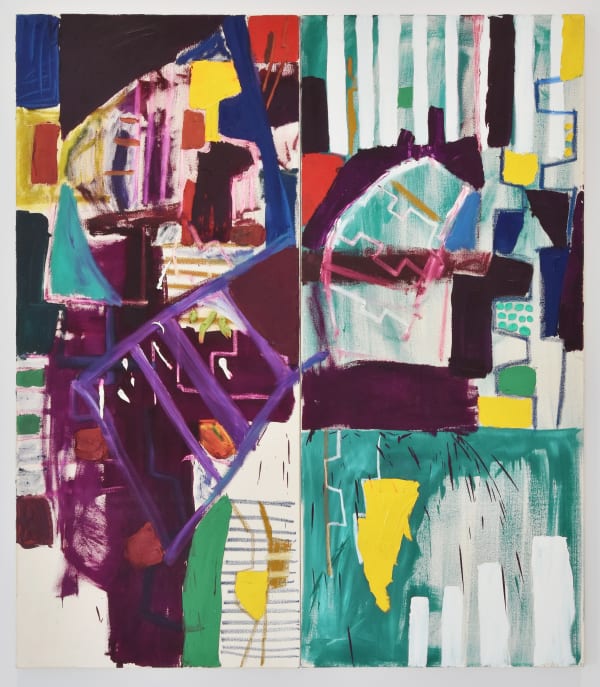 Julian Dashper, Bridge Under Construction, Dome Valley, 1987