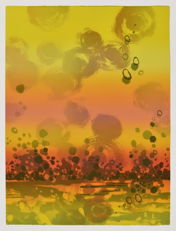 Sara Hughes, Scattering of Light-Whatipu, 2025