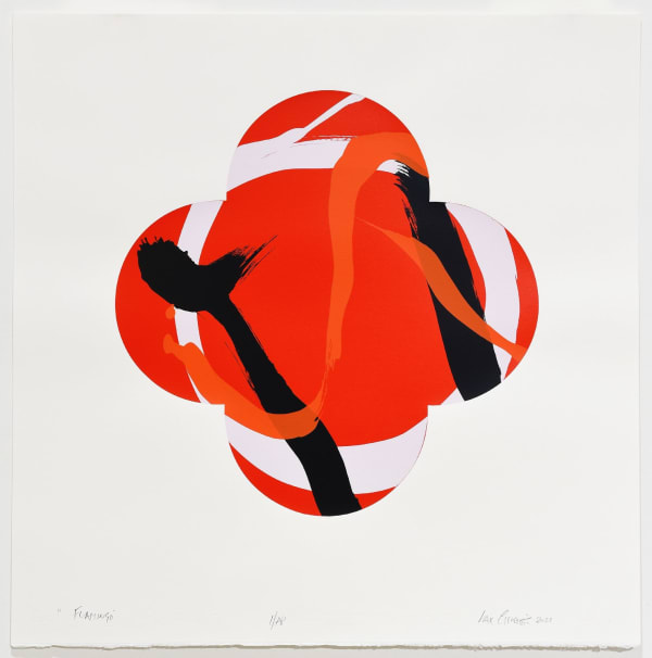 Max Gimblett, Flamingo, 2021