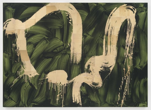 Max Gimblett, The River and the Jungle, 2023
