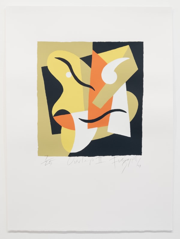 Dick Frizzell, Overlap II, 2024