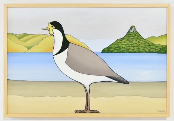 Don Binney, Huia Bay, Spurwing II, 2010