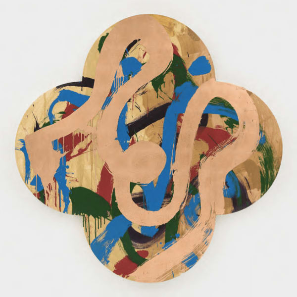 Max Gimblett, A Walk by the River, 2021