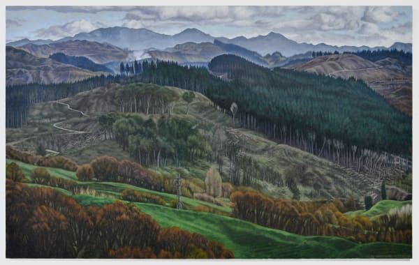 Dick Frizzell, Milling Whakaangiangi, 2025
