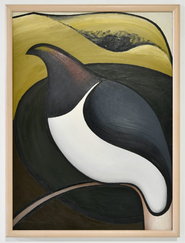 Don Binney, Jenny's Kereru, Te Henga, 1964