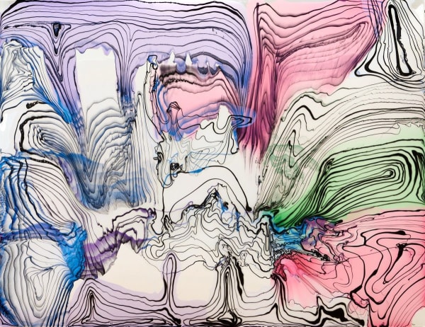 Dale Frank, Andrew squatting on the banks of the Helmand River..., 2021