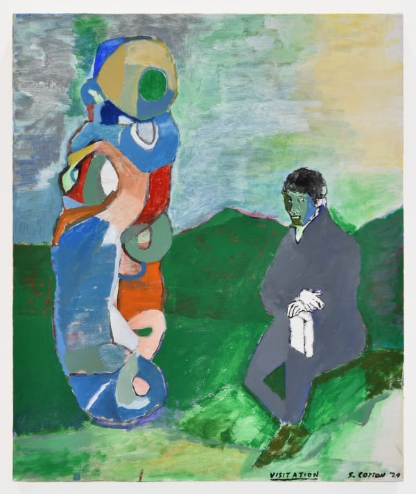 Shane Cotton, The Visitation, 2024