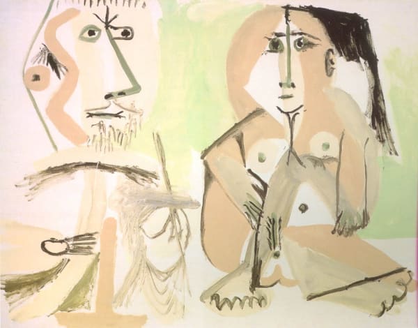 Pablo Picasso, L'artiste et son modele, Nov 15, 1964