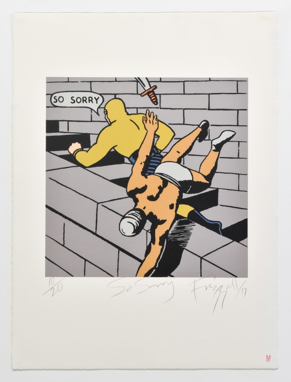 Dick Frizzell, So Sorry, 2017