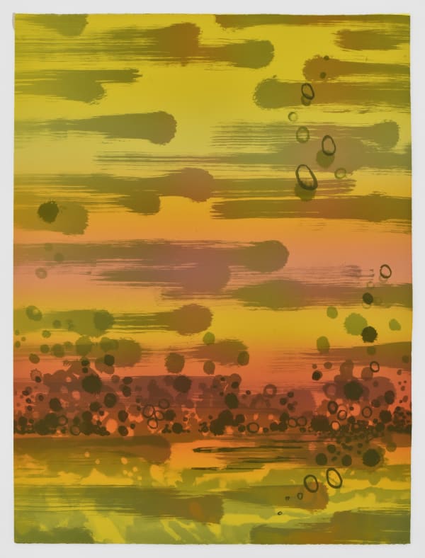 Sara Hughes, Scattering of Light-Whatipu, 2025