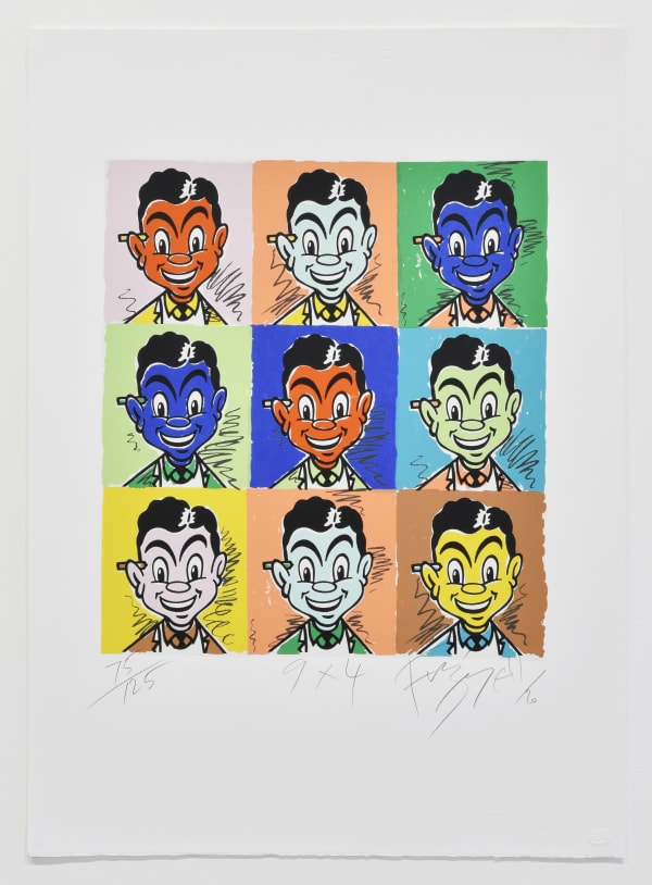 Dick Frizzell, 9 x 4, 2020