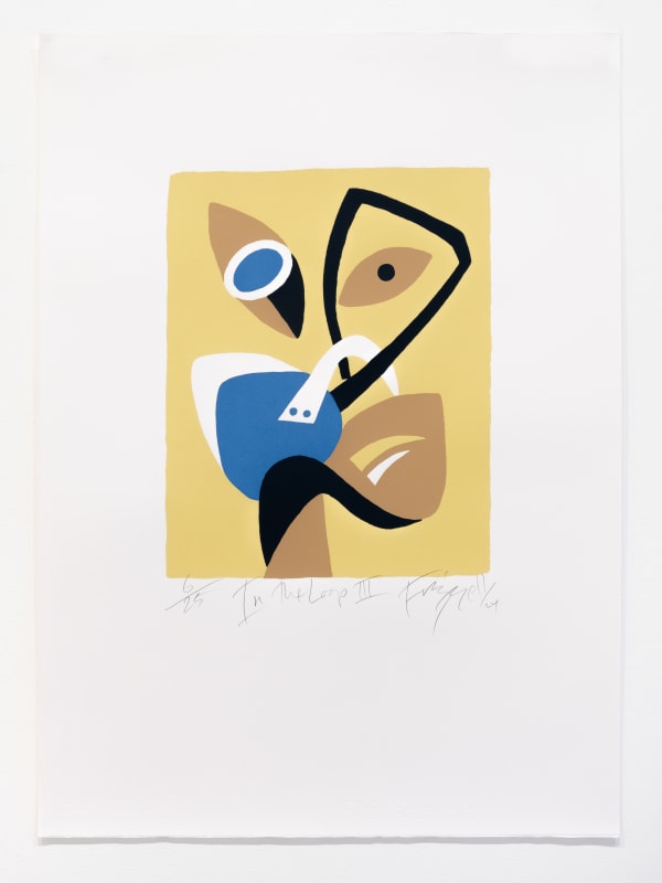 Dick Frizzell, In The Loop III, 2024