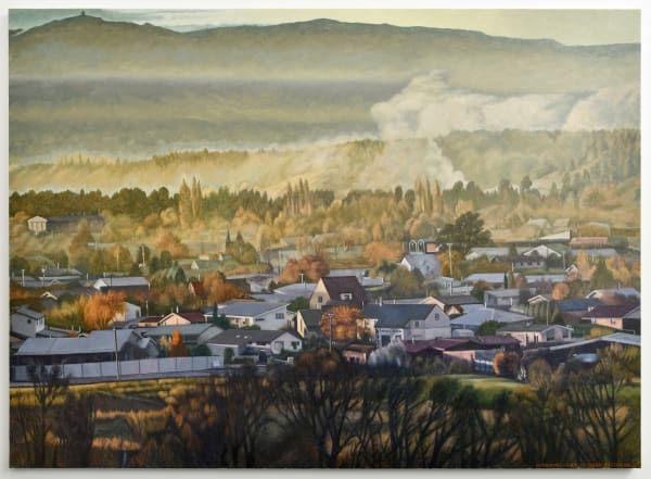 Dick Frizzell, Autumn Morning Alexandra, 2023