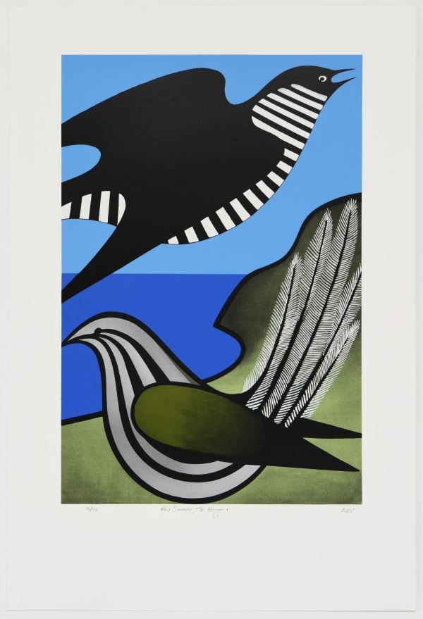 The Estate of Don Binney, New Summer Te Henga I, 2025