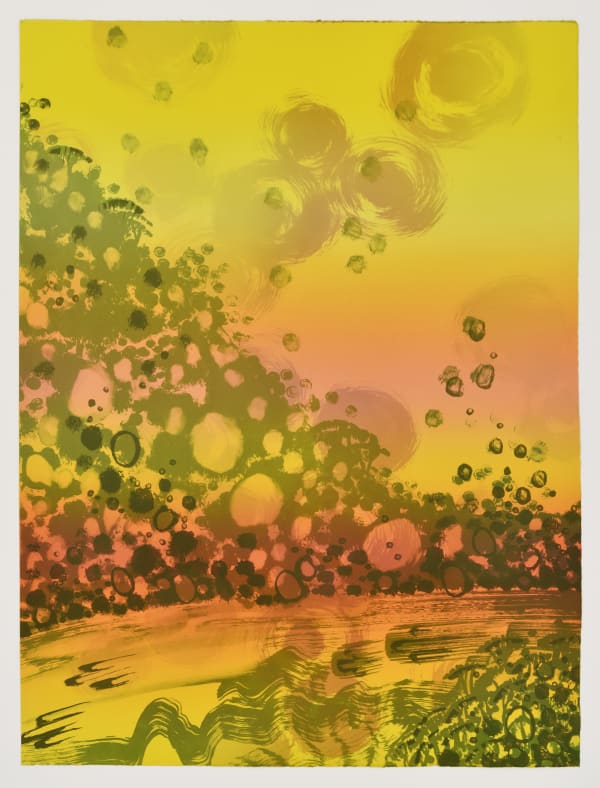 Sara Hughes, Scattering of Light-Whanganui River, 2025