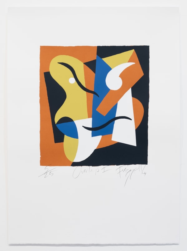 Dick Frizzell, Overlap I, 2024