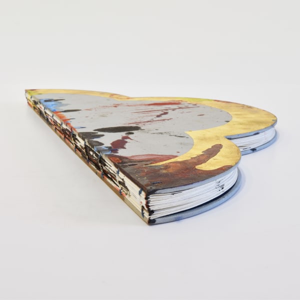 Max Gimblett, Quatrefoil Book - 4, 2023