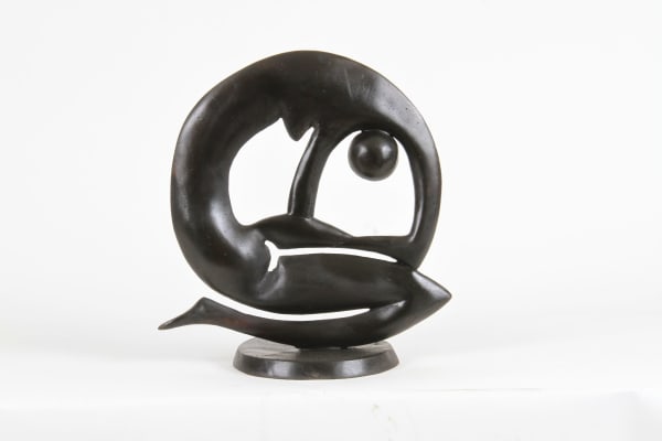 Paul Dibble, Soft Geometric – Curled Figure Study 1, 2012