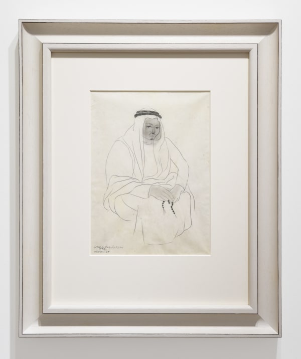 Dame Louise Henderson, Iraq [Arab Man], 1957