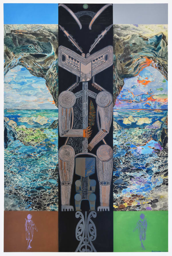 Shane Cotton, Ahuaiti's Cave, 2024