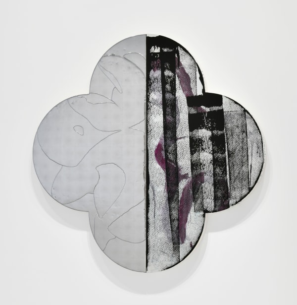 Max Gimblett, Half Moon, 2025