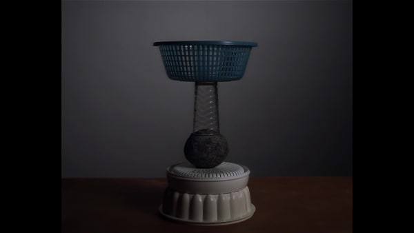 Steve Carr, A Sculptural Assemblage with Water, 2022