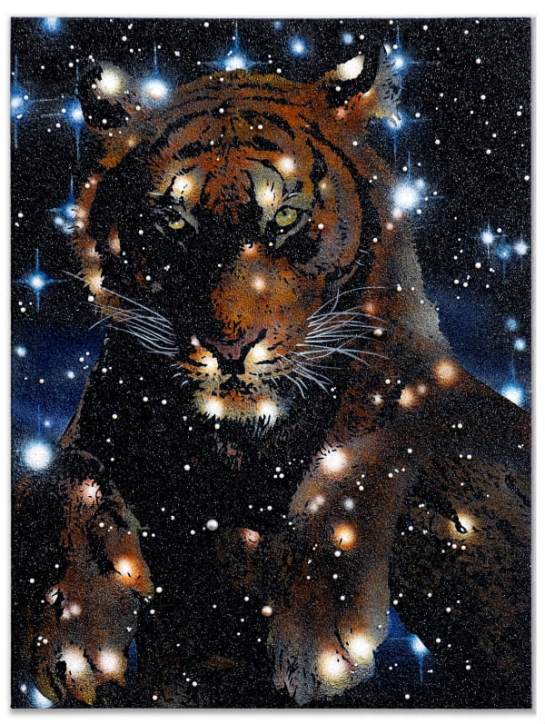 Reuben Paterson, Power Bottom (Constellation Pavo), 2024