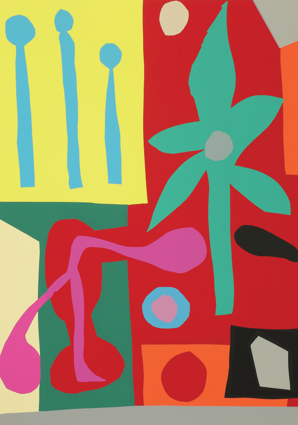 Adrian Wiszniewski, New Leafland South Island, 1995