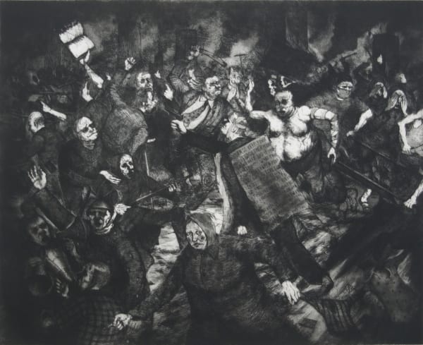 Ken Currie, The Ludicrous Situation, 1992
