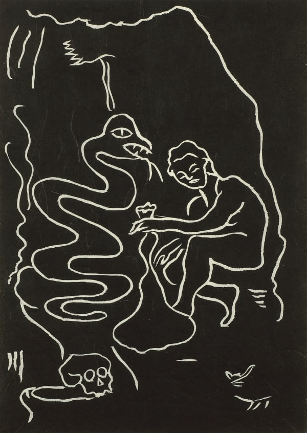 Adrian Wiszniewski, Snake, The Girl, the Boy and the Hag, 2007
