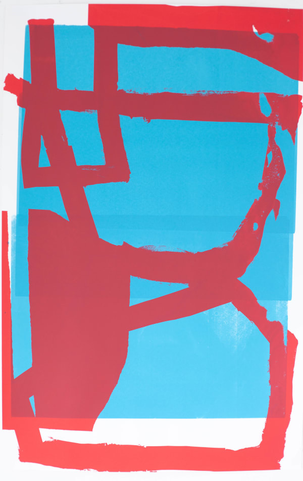 Two-Step: Beth Shapeero & Fraser Taylor, Shite Blue 1, 2022