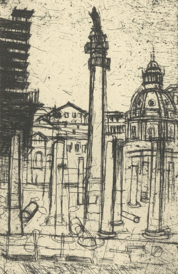 Elizabeth Blackadder, Rome, 2013
