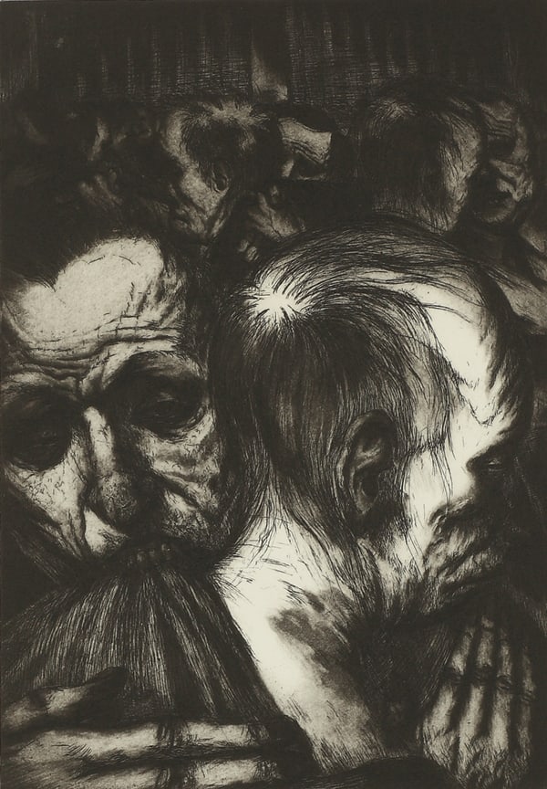 Ken Currie, Dancing Couples, 1992