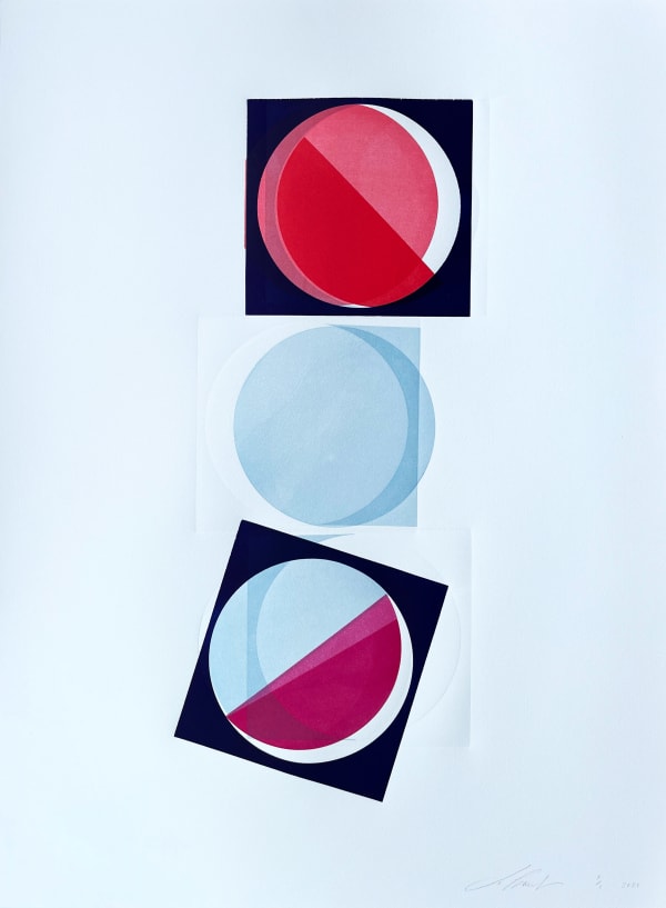 Jo Ganter, Untitled (Pink Blue Tint)