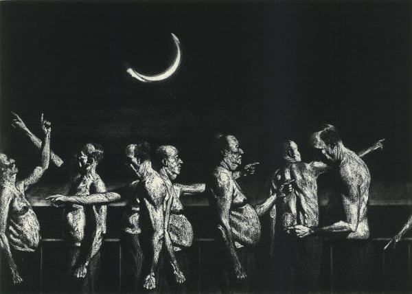 Ken Currie, The Balcony, 2015