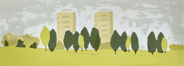 Martha and Catherine Orbach - Printwalks, Bellahouston Park, 2025