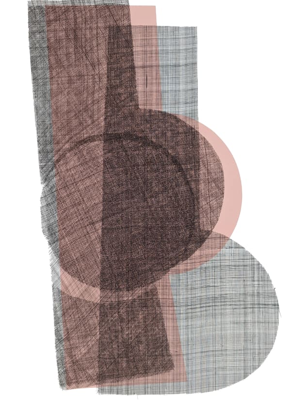Claire Barclay, Pink Textile, 2020