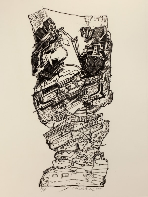 Eduardo Paolozzi, Landscape II, 1990
